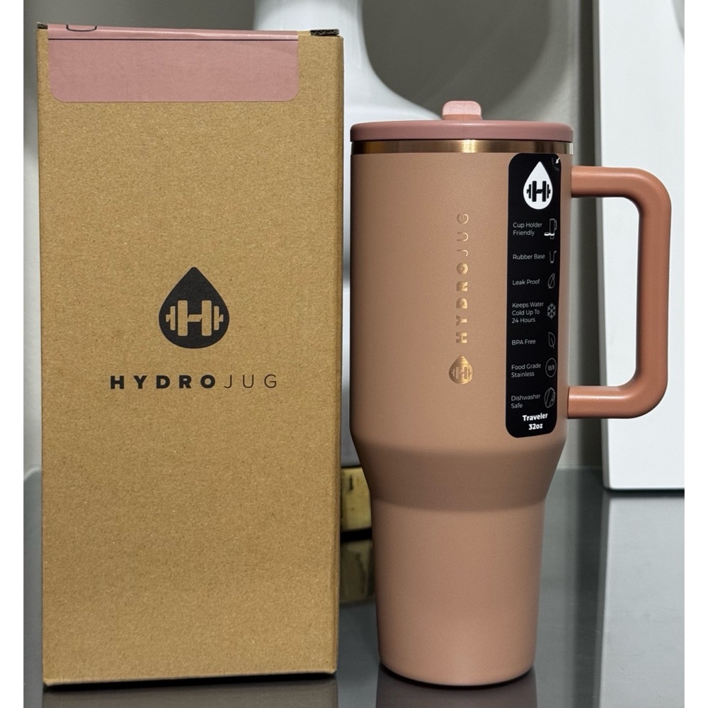 Hydrojug‎ 32oz Traveler, CARAMEL